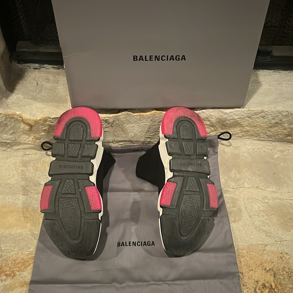Balenciaga Black Speed LT Sneakers - Picture 2 of 3